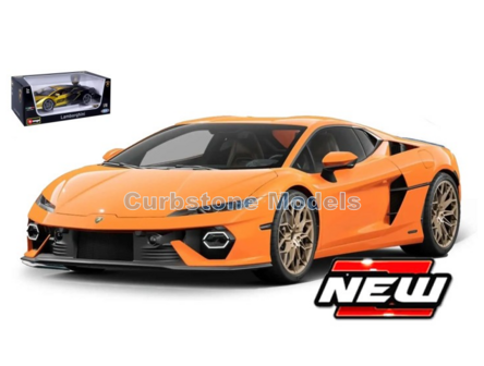 Modelauto 1:18 | Bburago 18-11052O | Lamborghini Temerario Orange 2025