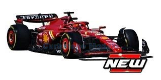 Modelauto 1:43 | Bburago 18-36844SMO | Scuderia Ferrari SF-24 2024 #55 - C.Sainz