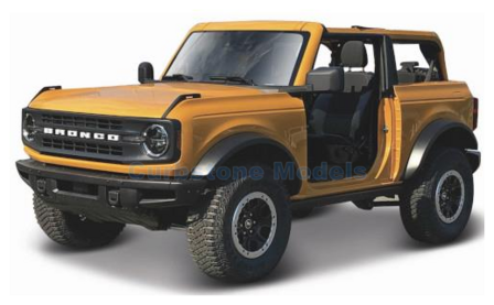 Modelauto 1:18 | Maisto 31457ORANGE | Ford Bronco Badlands Orange 2021