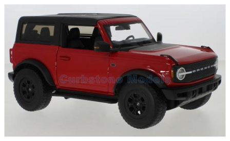 Modelauto 1:18 | Maisto 31456RED | Ford Bronco Wildtrak Red 2021