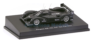 Modelauto 1:87 | Spark 87S007 | Peugeot 908 HDI V12 Zwart 2007