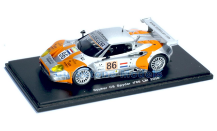 Modelauto 1:43 | Spark S0320 | Spyker Squadron b.v C8 Spyder GT2-R 2006 #86 - M.Hezemans - J.Bleekemolen - J.Kane