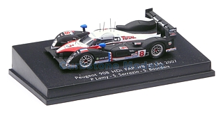 Modelauto 1:87 | Spark 87S013 | Peugeot 908 HdI fap 2007 #8 - S.Sarrazin - P.Bourdais - P.Lamy