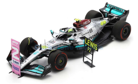 Modelauto 1:43 | Spark S8556 | Mercedes AMG Petronas F1 Team W13 E-Performance 2022 #44 - L.Hamilton