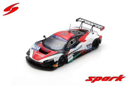 Modelauto 1:43 | Spark S6335 | McLaren 720S GT3 | Marocco 2022 #10 - M.Benyahia