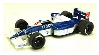 Modelauto 1:43 | Spark R70063 | Tyrrell 18 Blauw / Wit 1990 #3 - S.Nakajima