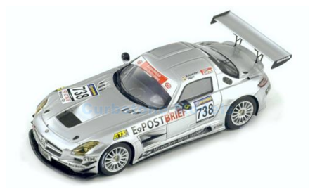 Modelauto 1:43 | Spark SG006 | AMG Mercedes HWA AG SLS AMG GT3 2010 #738 - B.Schneider - T.Jaeger