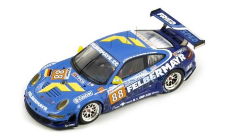 Modelauto 1:43 | Spark S2585 | Porsche 997 GT3 RSR | Felbermayer Proton 2010 #88 - H.Felbermayr - H.Felbermayr - M.Kon&ocirc;pka