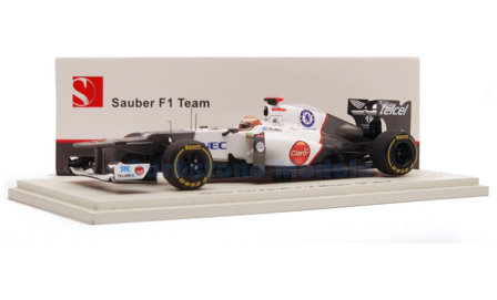 Modelauto 1:43 | Spark S3032 | Sauber C31 Ferrari 2012 #14 - K.Kobayashi