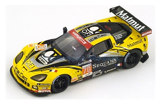 Modelauto 1:43 | Spark S3736 | Chevrolet Corvette C6 ZR1 2012 #70 - J.Belloc - C.Bourret - P.Gibon