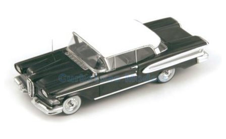 Modelauto 1:43 | Spark S2960 | Edsel Citation Coup&eacute; Hard Top Zwart / Wit 1958