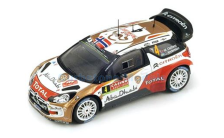 Modelauto 1:43 | Spark S3789 | Citro&euml;n DS3 WRC 2014 #4 - M.Ostberg - J.Andersson