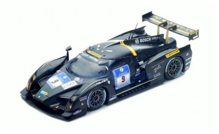 Modelauto 1:43 | Spark SG201 | Scuderia Cameron Glickenhaus GLC 003c 2015 #9 - M.Lauck - D.Jahn - F.Mailleux - M.Franchitti