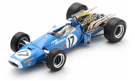 Modelauto 1:18 | Spark 18S229 | Matra MS11 1968 #17 - J.Beltoise