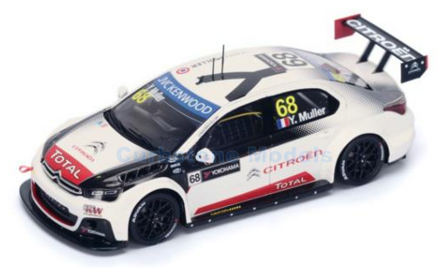 Modelauto 1:43 | Spark S4525 | Citro&euml;n C-Elysee WTCC 2015 #68 - Y.M&uuml;ller