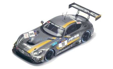 Modelauto 1:43 | Spark SG227 | Mercedes Benz AMG GT3 2015 #16 - Y.Buurman - T.J&auml;ger - J.Seyffarth