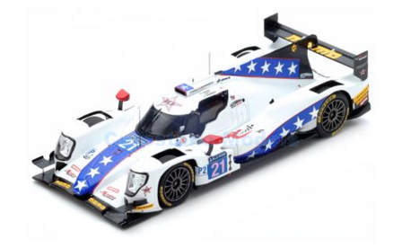 Modelauto 1:43 | Spark S5808 | Oreca 07 Gibson | Dragon Speed 10 Star 2017 #21 - B.Hanley - F.Rosenqvist - H.Hedman