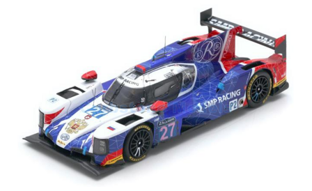 Modelauto 1:43 | Spark S5814 | Dallara P217 Gibson | SMP Racing 2017 #27 - M.Aleshin - S.Sirotkin - V.Shaitar