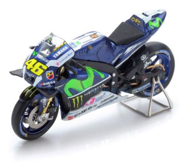 Motorfiets 1:43 | Spark M43006 | Movistar Yamaha YZR M1 2016 #46 - V.Rossi