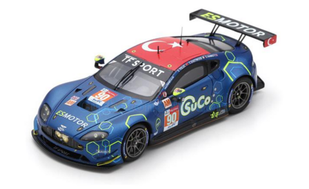 Modelauto 1:43 | Spark S7043 | Aston Martin V8 Vantage GTE LMGTE_AM | TF Sport 2018 #90 - E.Hankey  - C.Eastwood - S.Yolu&ccedil;