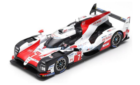 Modelauto 1:18 | Spark 18S341 | Toyota Gazoo Racing TS050 Hybrid 2018 #7 - J.L&oacute;pez - M.Conway - K.Kobayashi