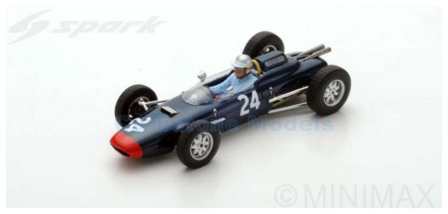 Modelauto 1:43 | Spark S5332 | Lola Mk4 1963 #24 - J.Campbell-Jones