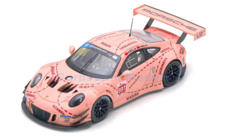 Modelauto 1:43 | Spark SA176 | Porsche 911 GT3 R | Moby-Dick Motorsport Club 2018 #911 - M.Heng  - L.Nan 