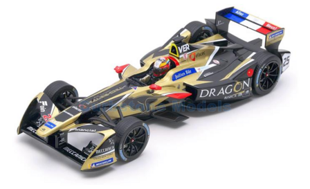 Modelauto 1:18 | Spark 18FE04 | Spark RT Dallara Renault | Techeetah Formula E 2018 #25 - J.Verge