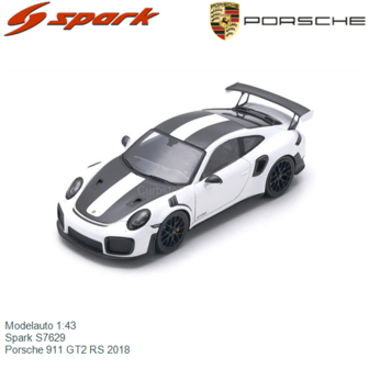 Modelauto 1:43 | Spark S7629 | Porsche 911 GT2 RS 2018