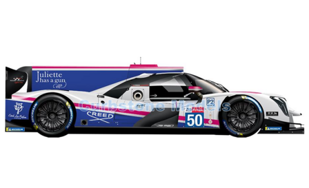 Modelauto 1:43 | Spark S7927 | Ligier JS P217 Gibson LMP2 | Larbre Comp&eacute;tition 2019 #50 - E.Creed - R.Ricci - N.Boulle