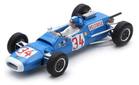 Modelauto 1:43 | Spark S7180 | Matra MS5 1966 #34 - J.Beltoise