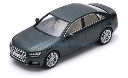 Modelauto 1:43 | Spark S8153 | Audi A4 Gotland Green 2016