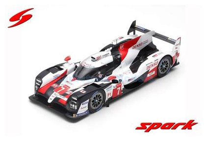 Modelauto 1:18 | Spark 18S426 | Toyota Gazoo TS050 Hybrid LMP1 2019 #7 - J.L&oacute;pez - M.Conway - K.Kobayashi