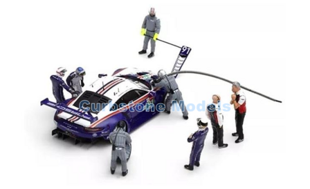 Figuur 1:43 | Spark 43AC012 | Porsche GT Team 911 GT3 2018 #91 - R.Lietz - F.Makowiecki - G.Bruni