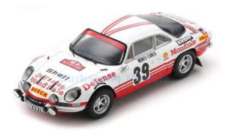 Modelauto 1:43 | Spark S6112 | Alpine A110 1973 #39 - C.Ballot L&eacute;na - J.Mor&eacute;nas