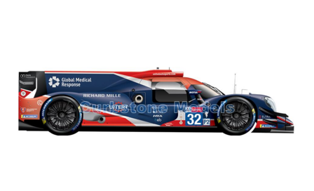 Modelauto 1:43 | Spark S7972 | Oreca 07 Gibson | United Autosports 2020 #32 - J.van Uitert - A.Brundle - W.Owen