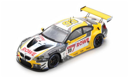 Modelauto 1:43 | Spark SG680 | BMW M6 GT3 | Rowe Racing 2020 #99 - N.Catsburg - N.Yelloly - A.Sims