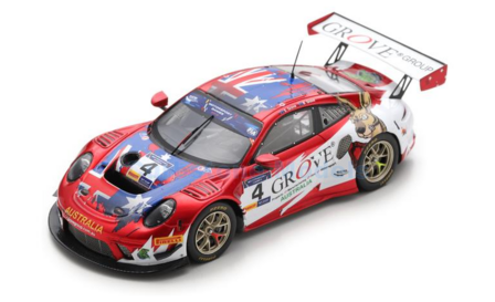 Modelauto 1:43 | Spark S6310 | Porsche 91 GT3 R | Team Australia 2019 #4 - B.Grove - S.Grove