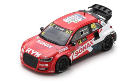 Modelauto 1:43 | Spark S7828 | Audi Sport S1 WRX Quattro Sport 2019 #40 - M.Ekstr&ouml;m