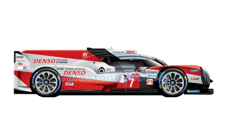 Modelauto 1:18 | Spark 18S549 | Toyota Gazoo Racing TS050 Hybrid 2020 #7 - J.L&oacute;pez - M.Conway - K.Kobayashi