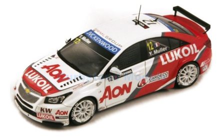 Modelauto 1:43 | Spark SA040 | Chevrolet Cruze 1.6 T 2013 #12 - Y.M&uuml;ller