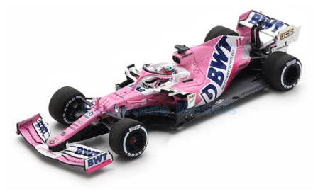 Modelauto 1:43 | Spark S6496 | BWT Racing Point RP20 2020 #18 - S.P&eacute;rez