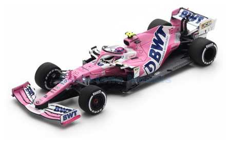 Modelauto 1:43 | Spark S6497 | BWT Racing Point RP20 2020 #11 - L.Stroll