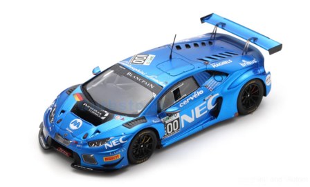 Modelauto 1:43 | Spark SB291 | Lamborghini Hurac&aacute;n GT3 | Attempto Racing 2016 #100 - M.van Splunteren - J.Mul - L.Machiels - G