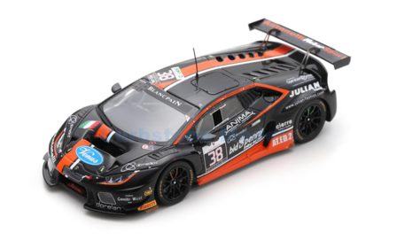 Modelauto 1:43 | Spark SB289 | Lamborghini Hurac&aacute;n GT3 | Antonelli Motorsport 2016 #38 - G.Vannelet - M.Cerruti - L.Spinelli -