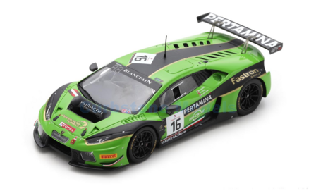 Modelauto 1:43 | Spark SB285 | Lamborghini Hurac&aacute;n GT3 | Grasser Racing 2016 #16 - J.Bleekemolen - R.Ineichen - M.Bortolotti