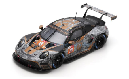 Modelauto 1:43 | Spark S8265 | Porsche 911 RSR-19 | Absolute Racing 2021 #18 - M.Seefried - A.Picariello - A.Haryanto