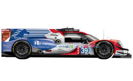 Modelauto 1:43 | Spark S8250 | Oreca 07 Gibson LMP2 | SO24-DIROB By Graff 2021 #39 - M.Robin - A.Robin - V.Capillaire