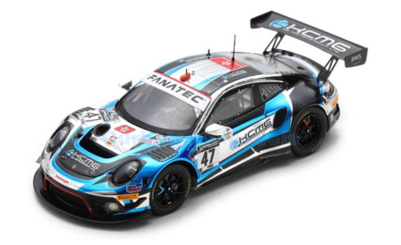 Modelauto 1:43 | Spark SB433 | Porsche 911 GT3 R | KCMG 2021 #47 - M.Martin - L.Vanthoor - N.Tandy