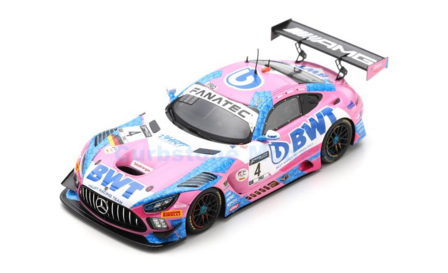 Modelauto 1:43 | Spark SB459 | Mercedes Benz AMG GT3 | Team HRT 2021 #4 - M.Engel - L.Stolz - V.Abril